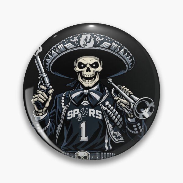 Item preview, Mariachi Skeleton with Pistol and Trumpet designed and sold by Tsugraf Designs.