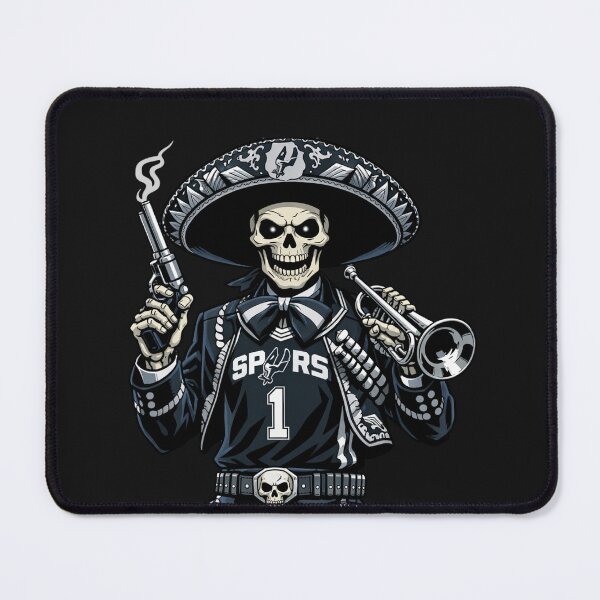 Item preview, Mariachi Skeleton with Pistol and Trumpet designed and sold by Tsugraf Designs.