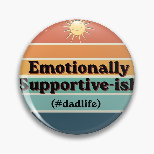 Item preview, Emotionally Supportive-ish t-shirt designed and sold by Thoughts into Threads.