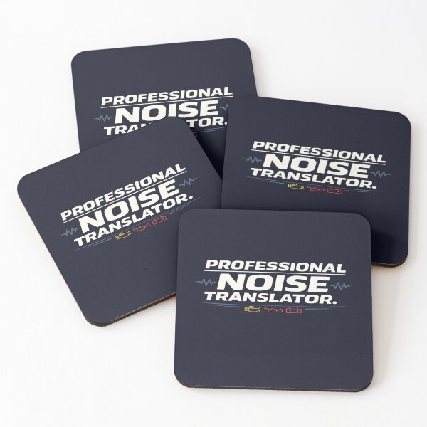 Item preview, Professional Noise Translator – Funny Mechanic designed and sold by Veldrin-Media.