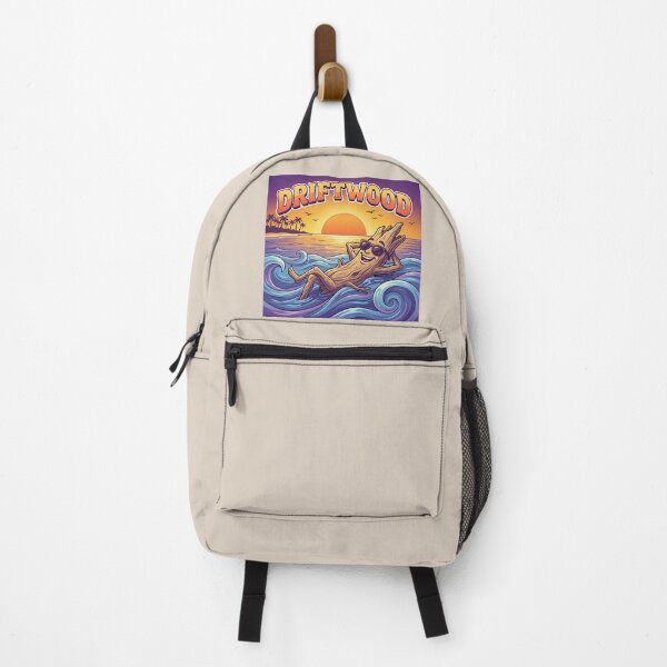 Item preview, Cool Driftwood Summer Vibes – Relaxing Beach Sunset Illustration designed and sold by WordPlayStudio.