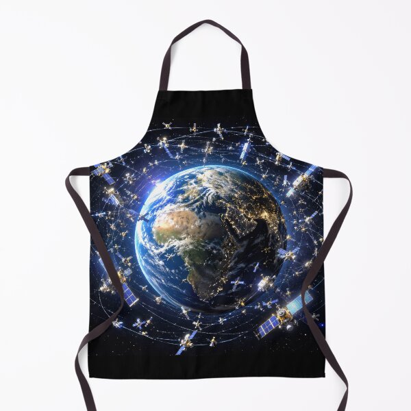 Item preview, Artificial Satellites designed and sold by AwesomeDigiShop.