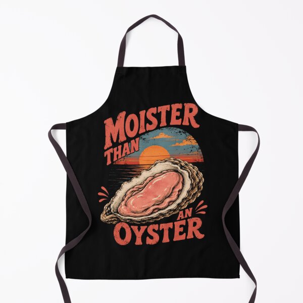 Item preview, Moister Than An Oyster Retro Sunset designed and sold by Nordo Studio.