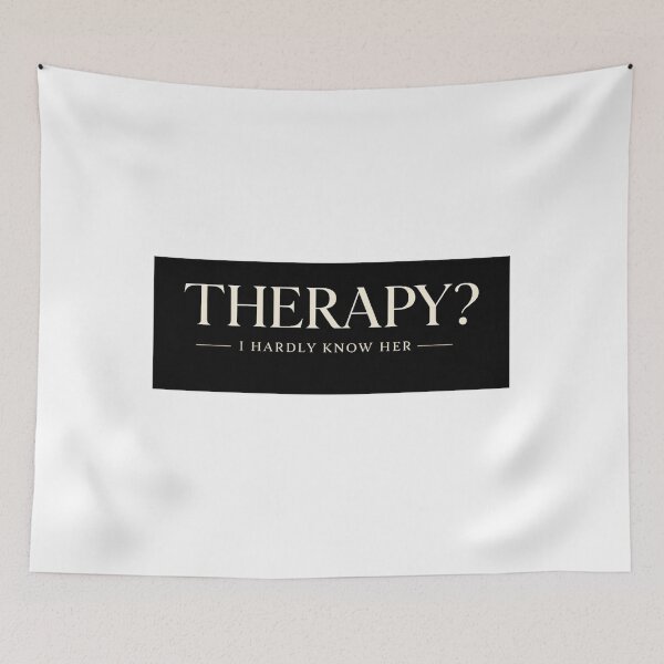 Item preview, Therapy? I Hardly Know Her Quiet Luxury Meme designed and sold by AMICO77.