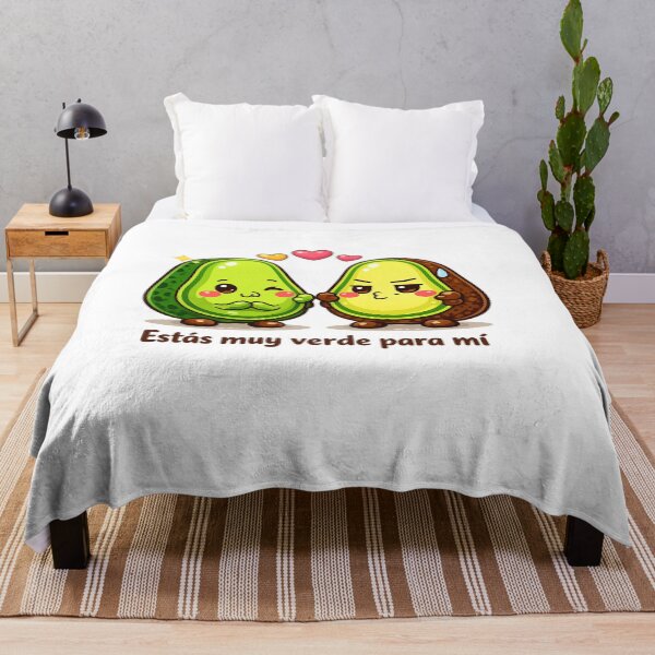 Item preview, You're too green for me – Cute avocados with humor designed and sold by Amor de Pato & Friends.