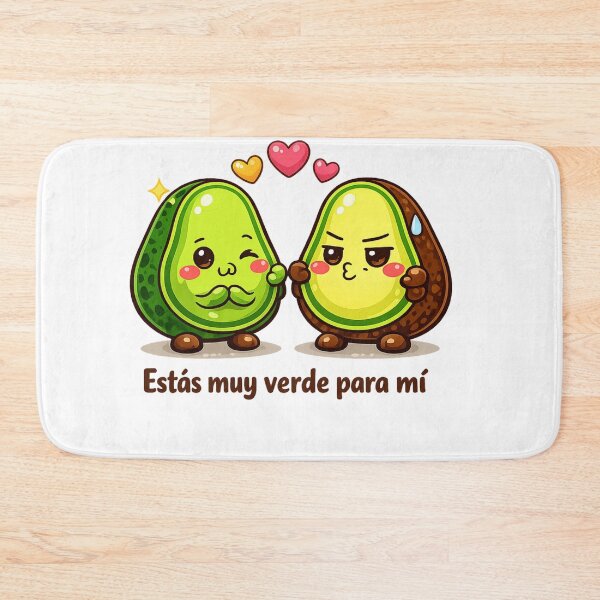 Item preview, You're too green for me – Cute avocados with humor designed and sold by Amor de Pato & Friends.