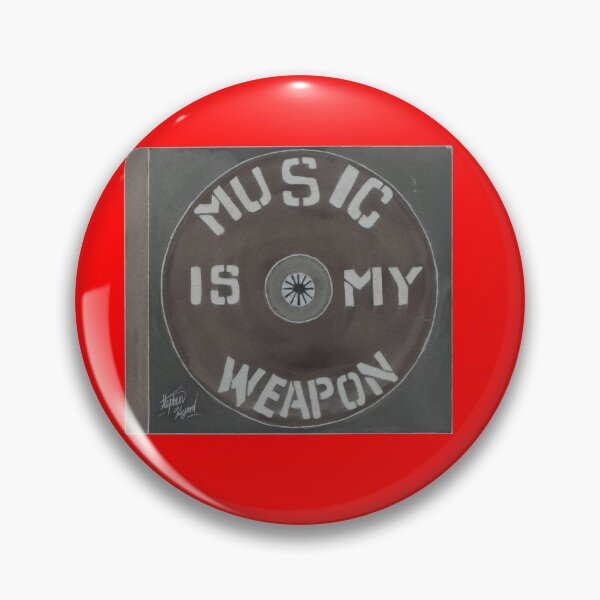 Item preview, CD Music Is My Weapon Inverted designed and sold by Grimmlar.