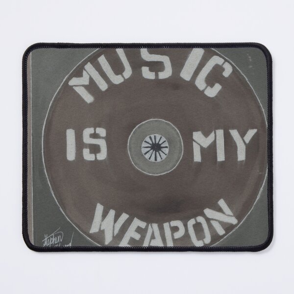 Item preview, CD Music Is My Weapon Inverted designed and sold by Grimmlar.