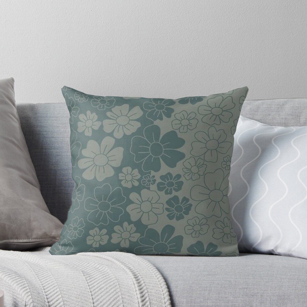 Item preview, Throw Pillow designed and sold by ItsAllYellow.