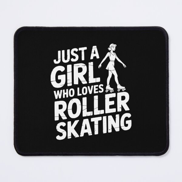 Item preview, Just A Girl Who Loves Roller Skating designed and sold by theartfulaspie.