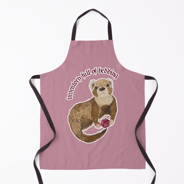 Item preview, Bramble the Ferret has an Inventory Full of Bedding designed and sold by Blackberries & Moss.