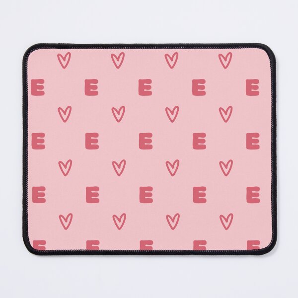 Item preview, Letter E Monogram Pink Heart Pattern | Cute Initial E Pink Heart Aesthetic | Red and Pink Letter E Heart Design | Monogram E Heart Pattern Art | Girly Coquette Letter E Initial Hearts designed and sold by VivaFy.