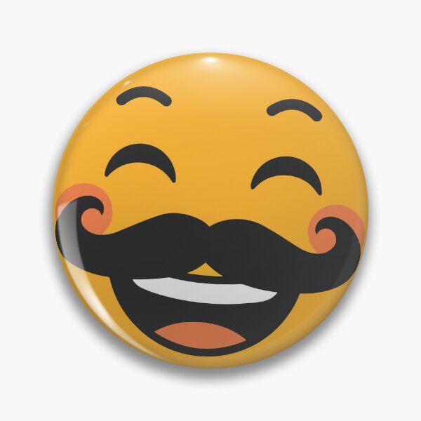 Item preview, Happy Yellow Laughing Face designed and sold by ImStickerHappy.