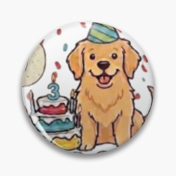 Item preview,   Cute 3 Years Old golden retriever Dog Lover  designed and sold by Petsthetic.