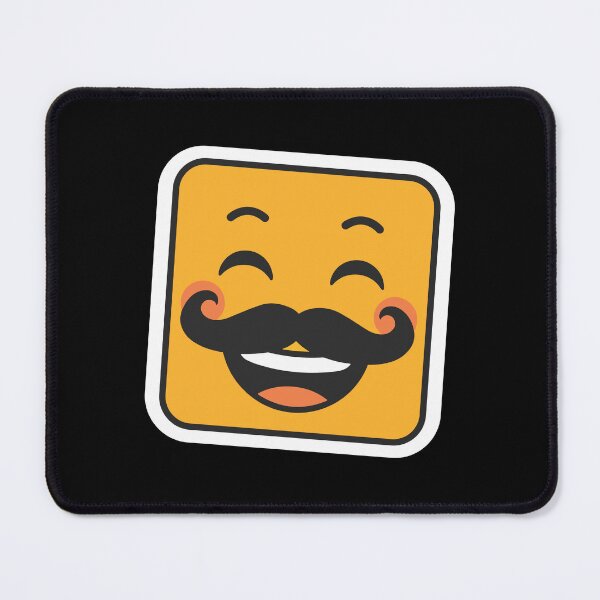 Item preview, Happy Yellow Laughing Face designed and sold by ImStickerHappy.