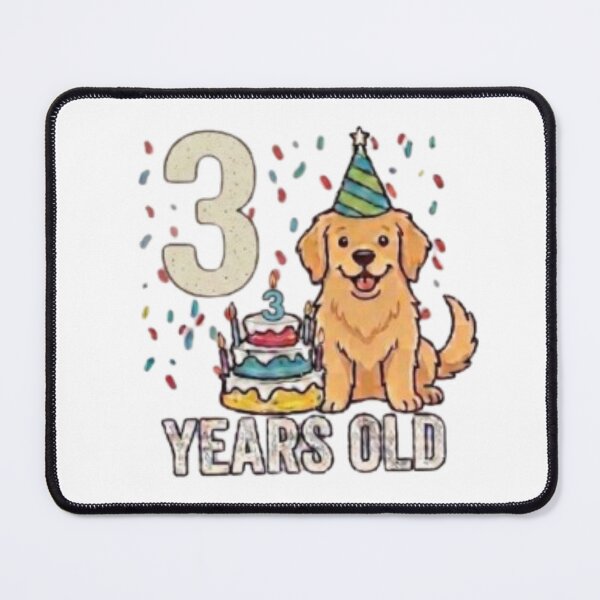 Item preview, Cute 3 Years Old golden retriever Dog Lover designed and sold by Petsthetic.