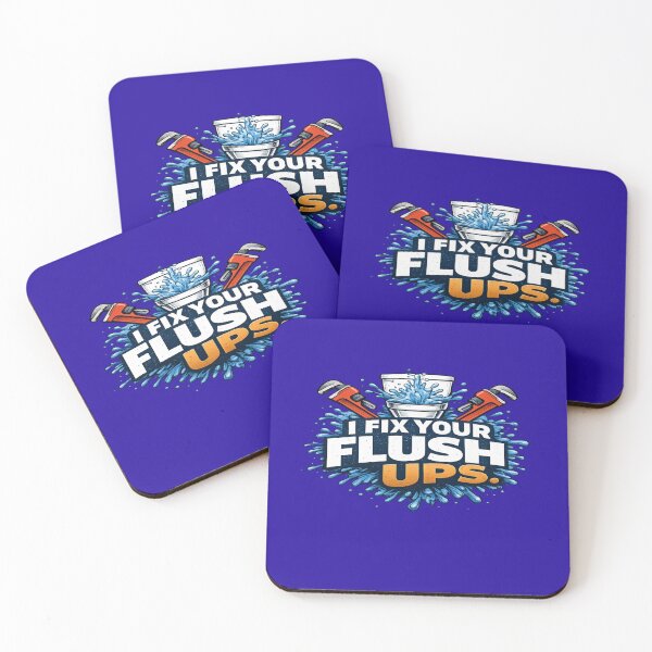 Item preview, I Fix Your Flush Ups – Funny Plumber Humor designed and sold by Veldrin-Media.