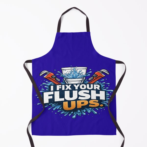 Item preview, I Fix Your Flush Ups – Funny Plumber Humor designed and sold by Veldrin-Media.