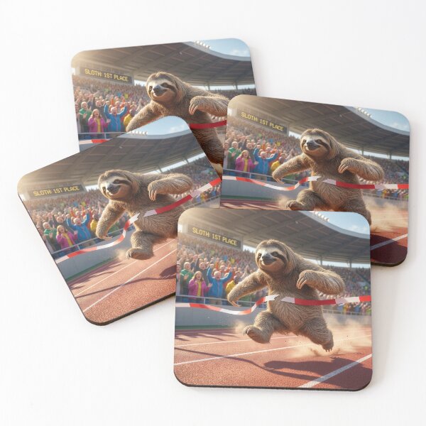 Item preview, Fleet-Footed Sloth Wins the Race designed and sold by Tridentulus.