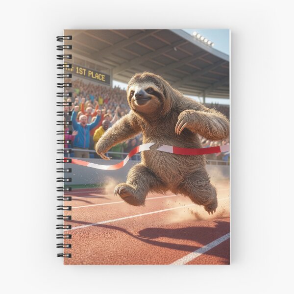 Item preview, Fleet-Footed Sloth Wins the Race designed and sold by Tridentulus.