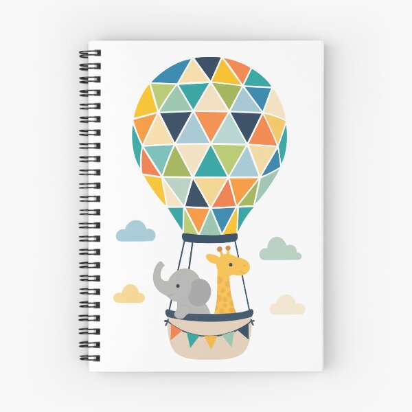 Item preview, Safari Animals Hot Air Balloon designed and sold by OlhaDreamArt.