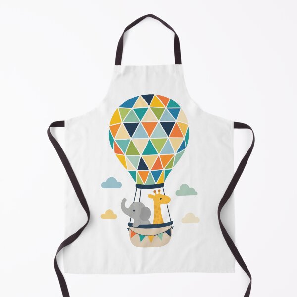 Item preview, Safari Animals Hot Air Balloon designed and sold by OlhaDreamArt.