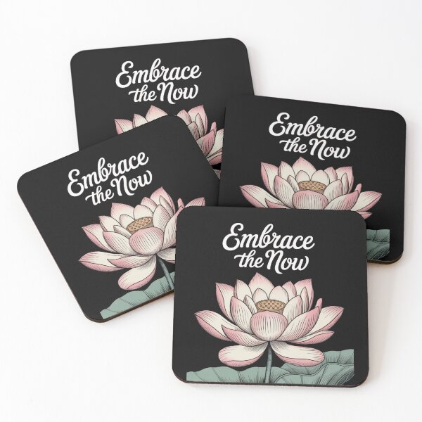 Item preview, Embrace the Now Lotus Flower Mindfulness Buddhist T-Shirt designed and sold by DarylWelsh2024.