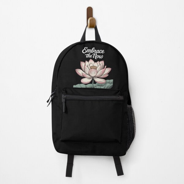 Item preview, Embrace the Now Lotus Flower Mindfulness Buddhist T-Shirt designed and sold by DarylWelsh2024.