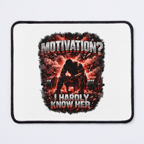 Item preview, Motivation? I Hardly Know Her Gym Meme Streetwear designed and sold by AMICO77.