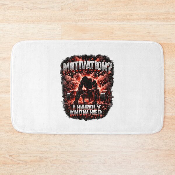 Item preview, Motivation? I Hardly Know Her Gym Meme Streetwear designed and sold by AMICO77.