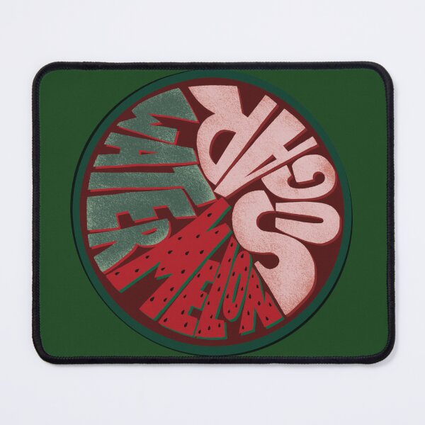 Item preview, Retro Watermelon Sugar High Typography Funky Pink and Green Fruit Slice Art designed and sold by DropRomance.