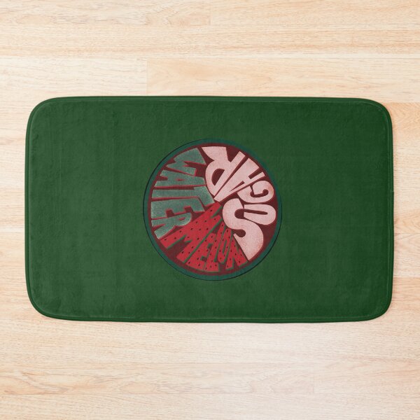 Item preview, Retro Watermelon Sugar High Typography Funky Pink and Green Fruit Slice Art designed and sold by DropRomance.