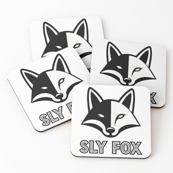 Item preview, Minimalist Fox Sly Fox | Funny Clever Animal Design designed and sold by LibbArt.