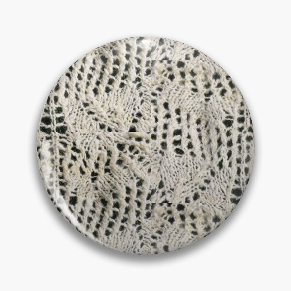 Item preview, Handspun and knit wool lace designed and sold by ChillonLeachArt.