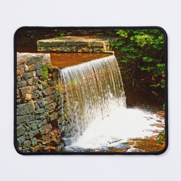 Item preview, Powerdam, Waterfall, Hickory Run, Pocono Mountains, Pennsylvania, 2000 designed and sold by AMacGPhilly.