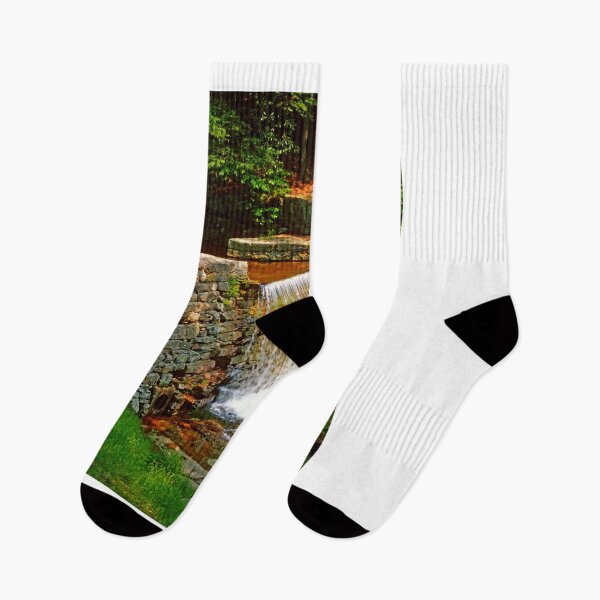 Item preview, Powerdam, Waterfall, Hickory Run, Pocono Mountains, Pennsylvania, 2000 designed and sold by AMacGPhilly.