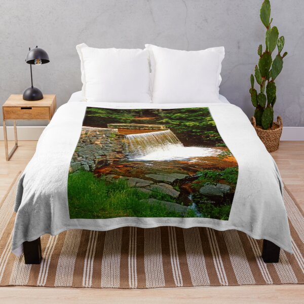 Item preview, Powerdam, Waterfall, Hickory Run, Pocono Mountains, Pennsylvania, 2000 designed and sold by AMacGPhilly.