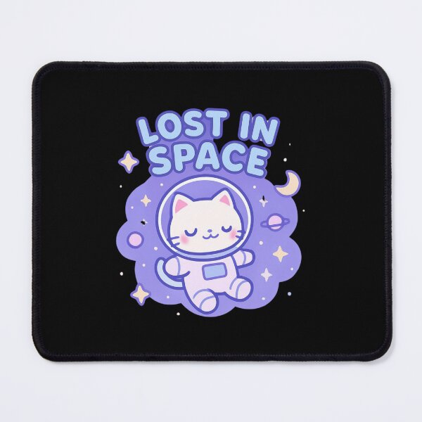 Item preview, Lost in Space Cat Astronaut designed and sold by Noxivora.