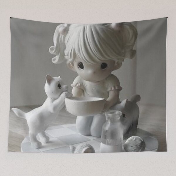 Item preview, Precious Moments Girl and Cat designed and sold by derpinaa.