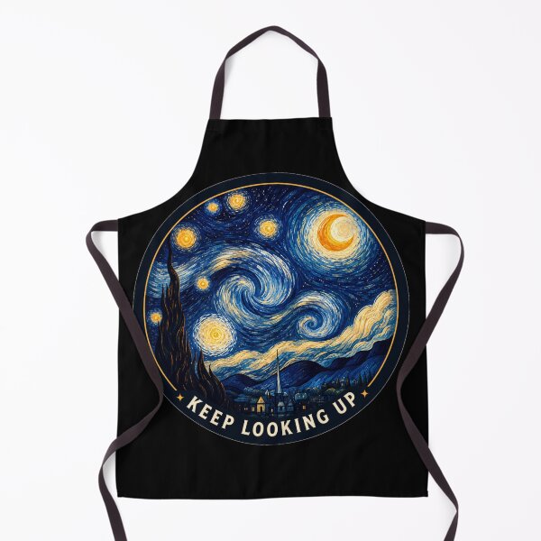 Item preview, Keep Looking Up Van Gogh Inspired designed and sold by NerdiPop.