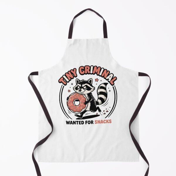 Item preview, Tiny Criminal Snacks Funny Raccoon Donut Lover Gift designed and sold by BumbleBloom7.