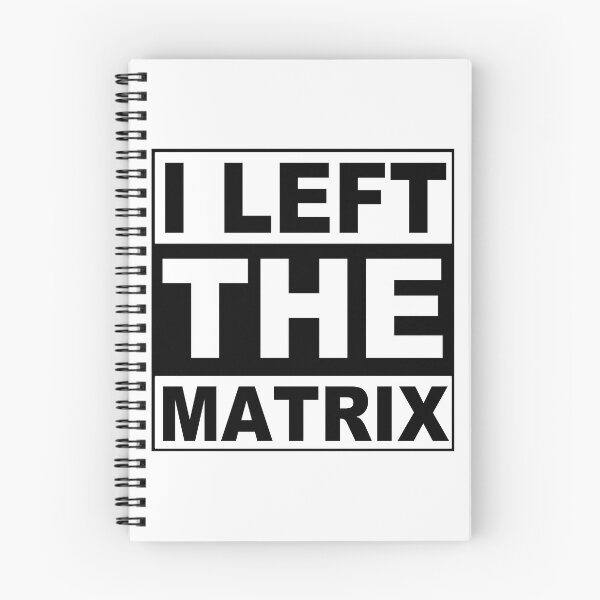 Item preview, I Left The Matrix; Rat Race; designed and sold by StickerApe.