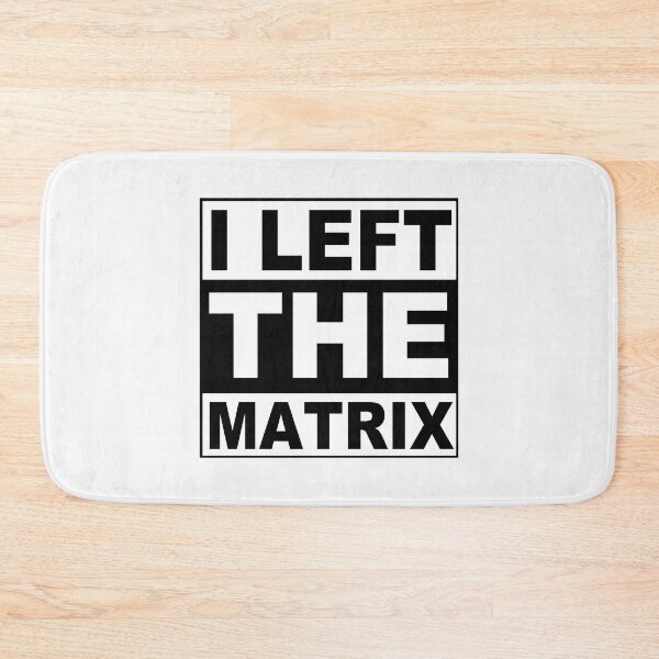 Item preview, I Left The Matrix; Rat Race; designed and sold by StickerApe.