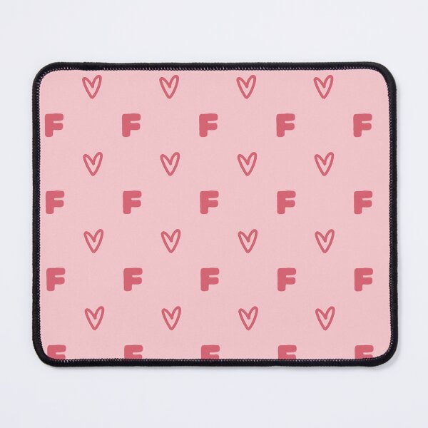 Item preview, Letter F Monogram Pink Heart Pattern | Cute Initial F Pink Heart Aesthetic | Red and Pink Letter F Heart Design | Monogram F Heart Pattern Art | Girly Coquette Letter F Initial Hearts designed and sold by VivaFy.
