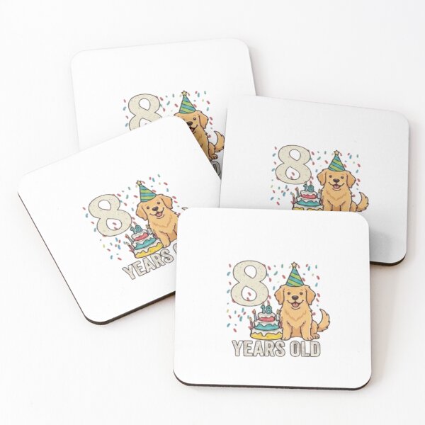 Item preview, Cute 8 Years Old golden retriever Dog Lover  designed and sold by Petsthetic.