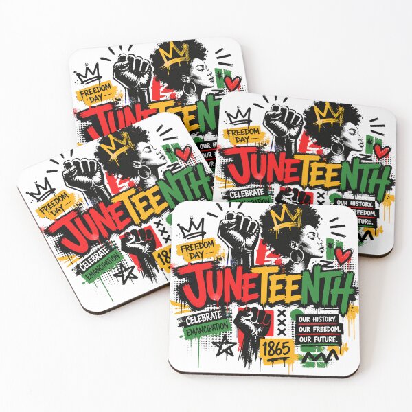 Item preview, Juneteenth Freedom Day Graffiti Art – Black History Emancipation 1865 Design designed and sold by Artistikastore.