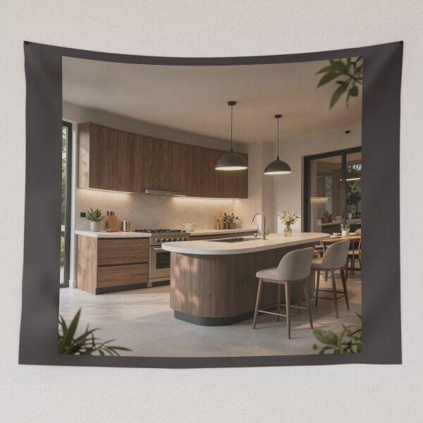 Item preview, Modern Al Fresco Culinary Space designed and sold by TaBogroupsRed.