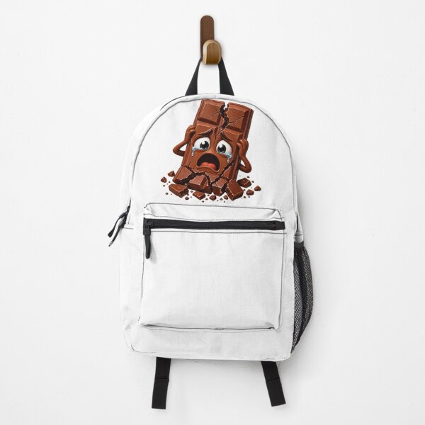 Item preview, Crying Cracked Chocolate Bar Cartoon Character Illustration designed and sold by jgvisualarts.