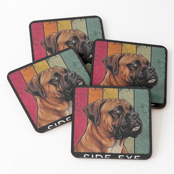 Item preview, Boxer Dog Bombastic Side Eye Retro Meme Canine designed and sold by d247.