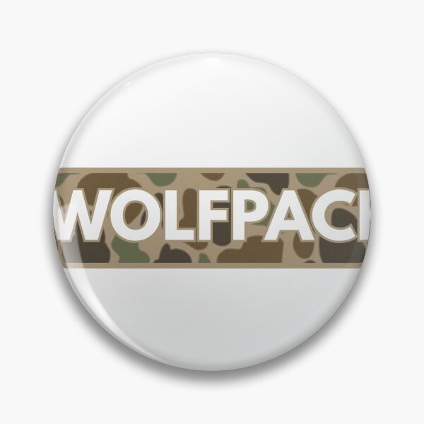 Item preview, Wolfpack Block Camo designed and sold by thegildedgoods.
